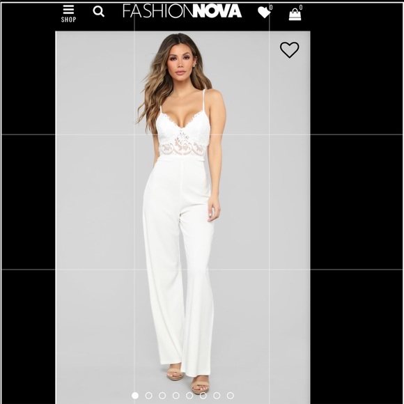 White jumpsuit - Picture 2 of 3